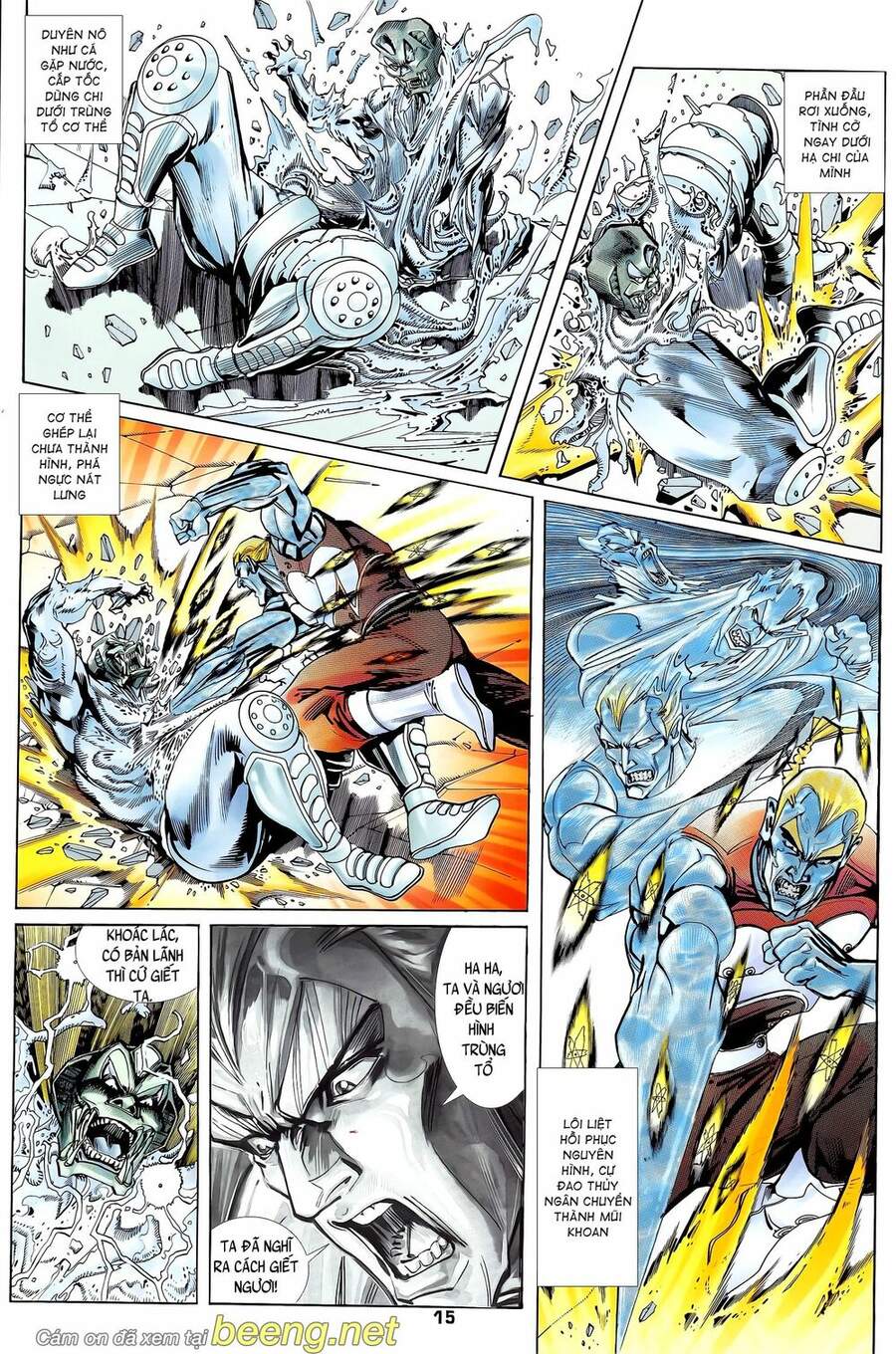 Truyện Tranh Long Hổ 5 Thế trang 8