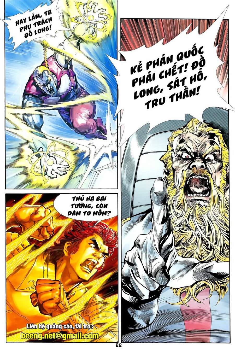 Truyện Tranh Long Hổ 5 Thế trang 8