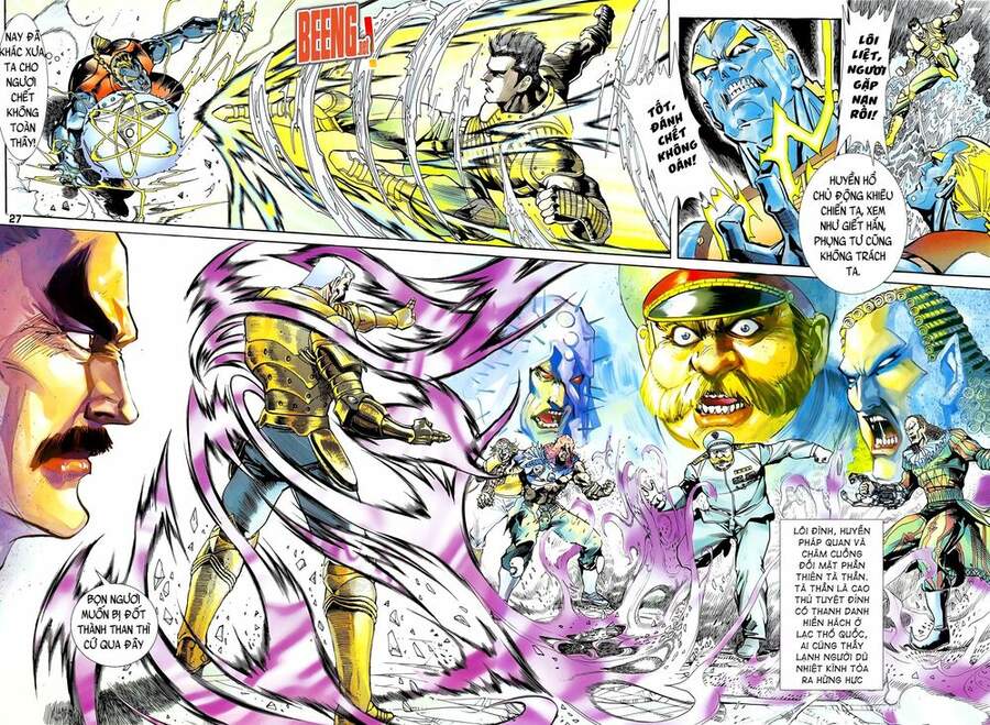 Truyện Tranh Long Hổ 5 Thế trang 8