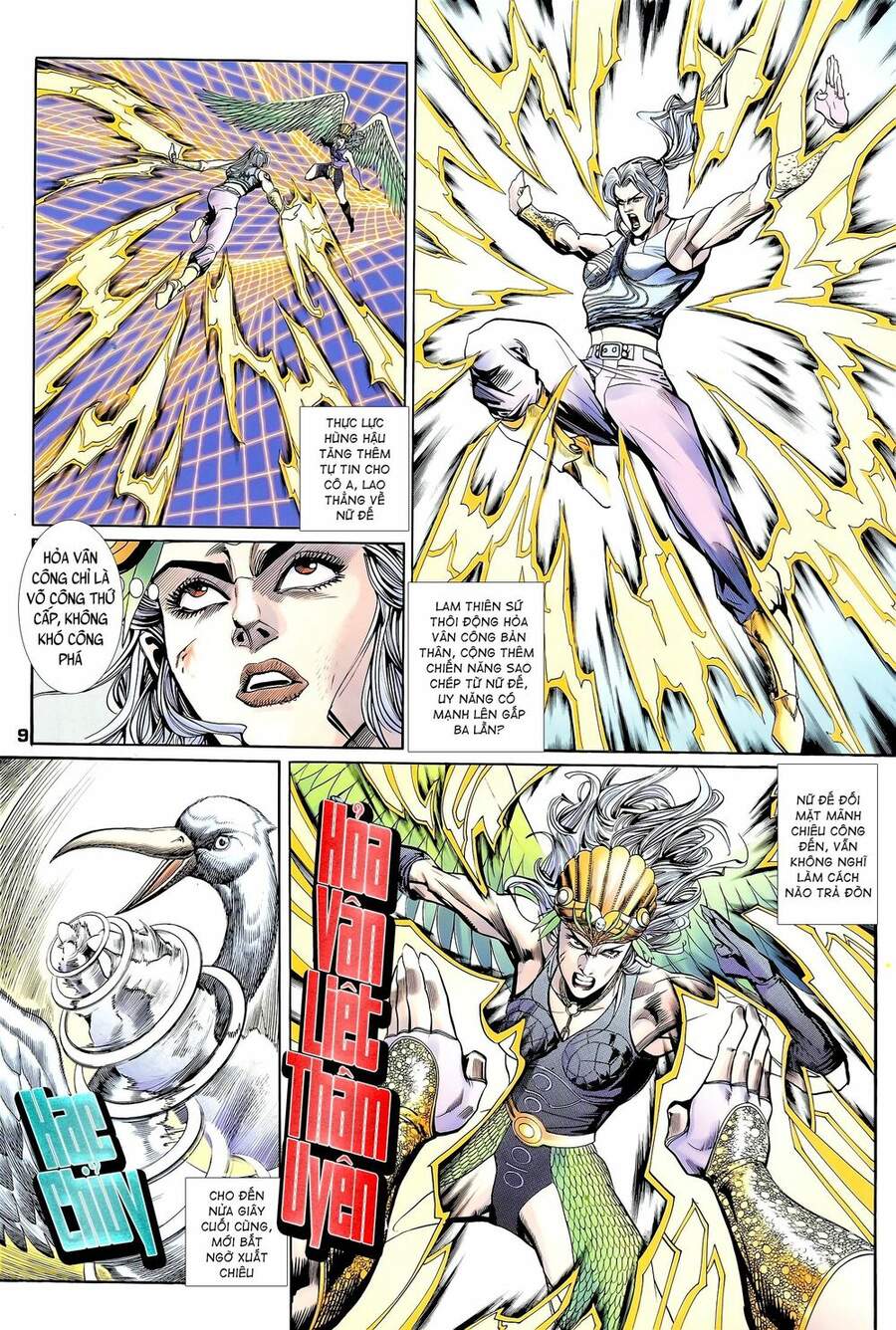 Truyện Tranh Long Hổ 5 Thế trang 8