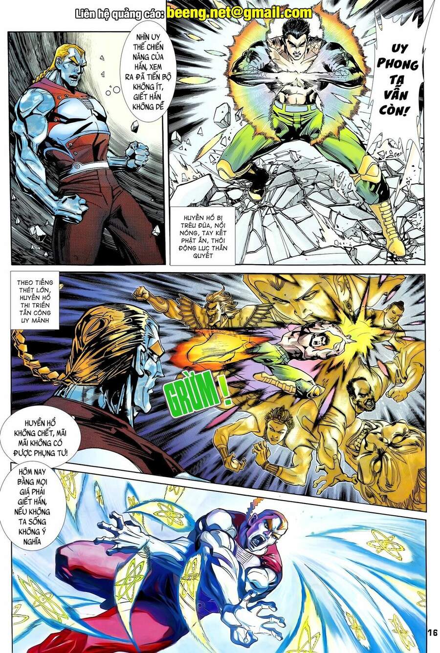 Truyện Tranh Long Hổ 5 Thế trang 8