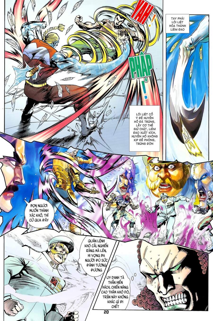 Truyện Tranh Long Hổ 5 Thế trang 8