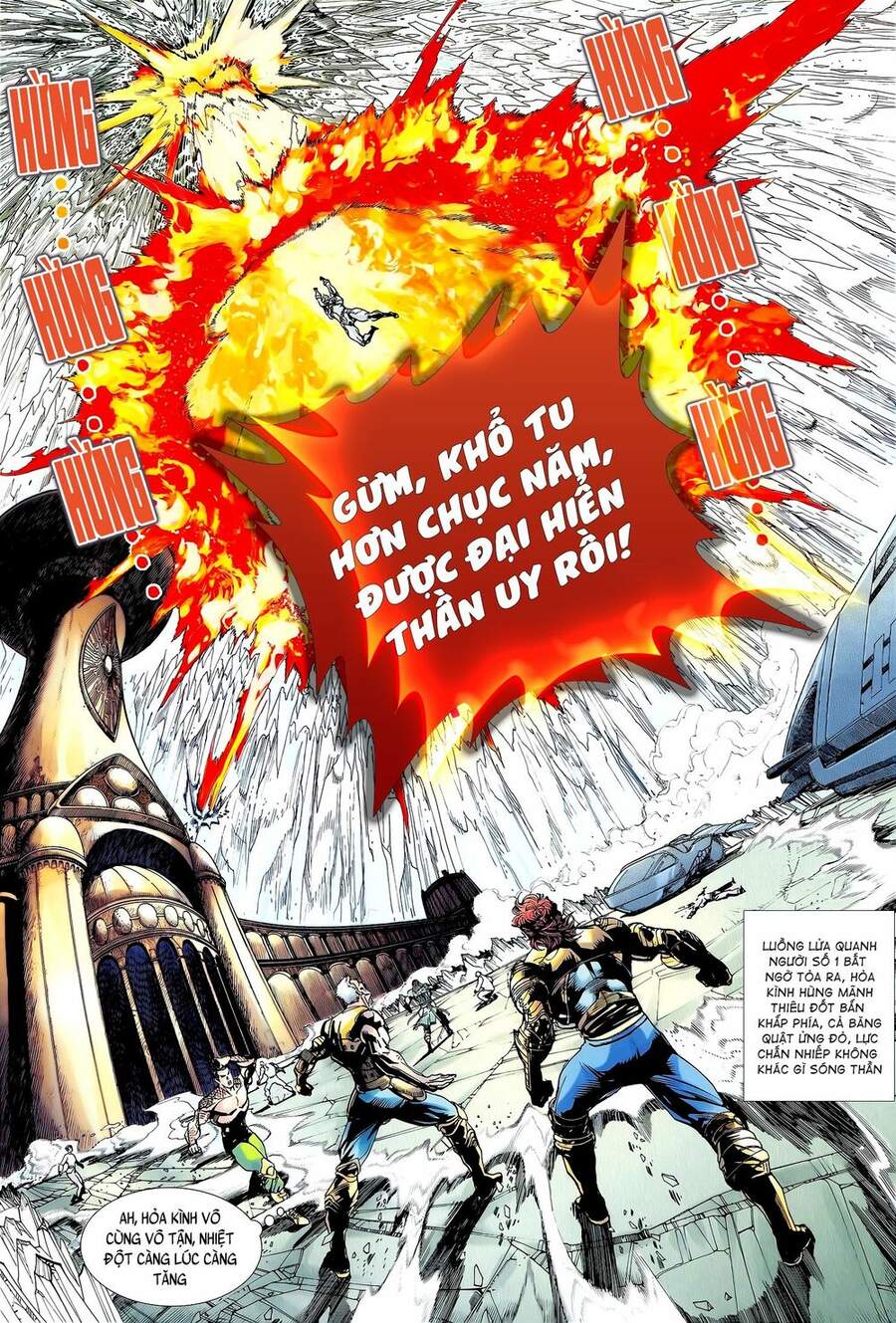 Truyện Tranh Long Hổ 5 Thế trang 8