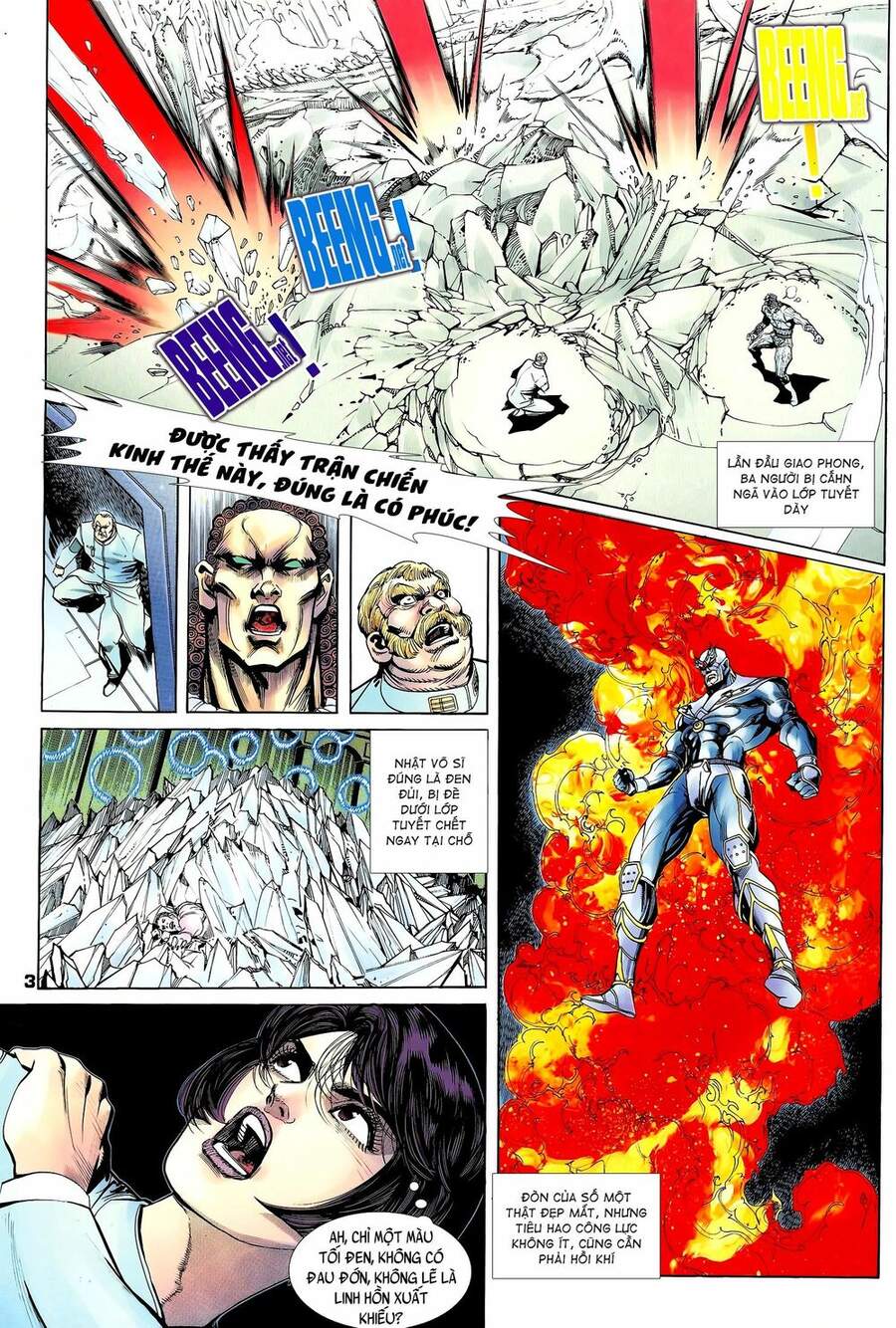 Truyện Tranh Long Hổ 5 Thế trang 8