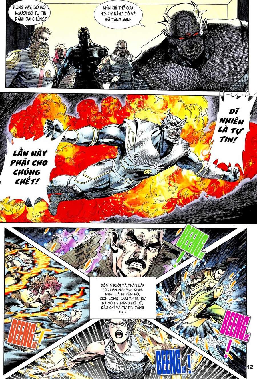Truyện Tranh Long Hổ 5 Thế trang 8