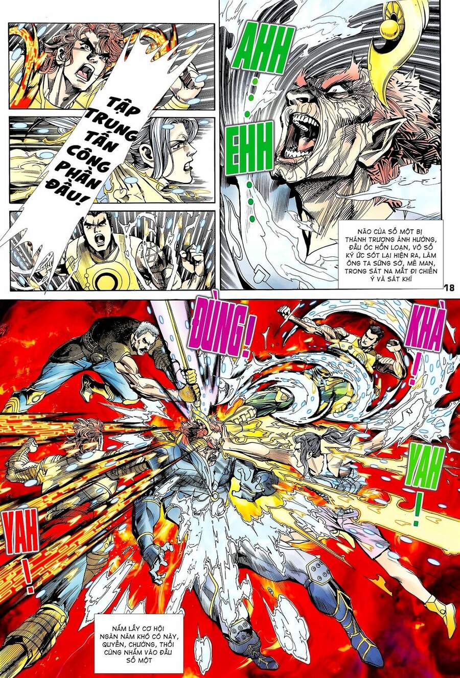 Truyện Tranh Long Hổ 5 Thế trang 8