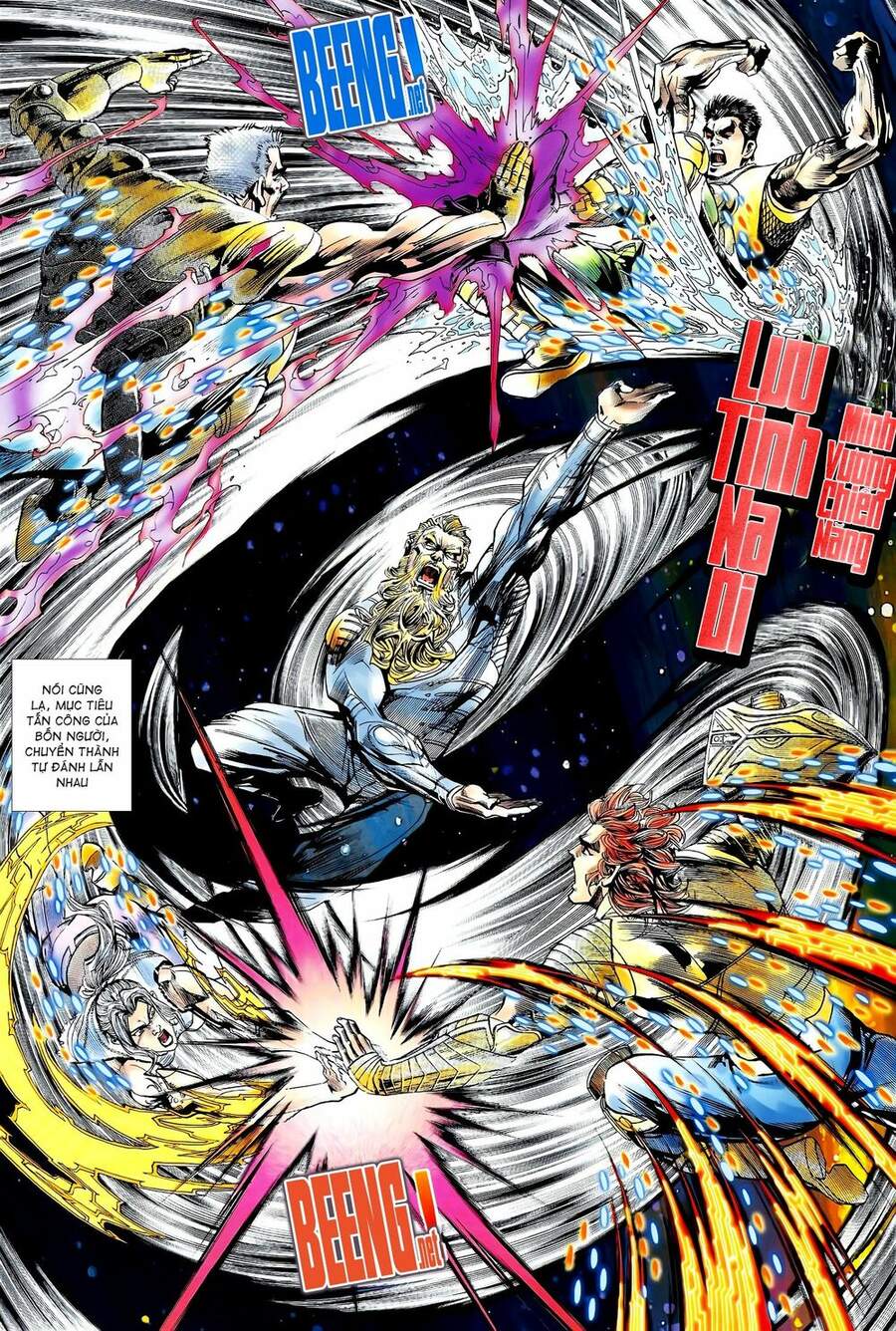 Truyện Tranh Long Hổ 5 Thế trang 8