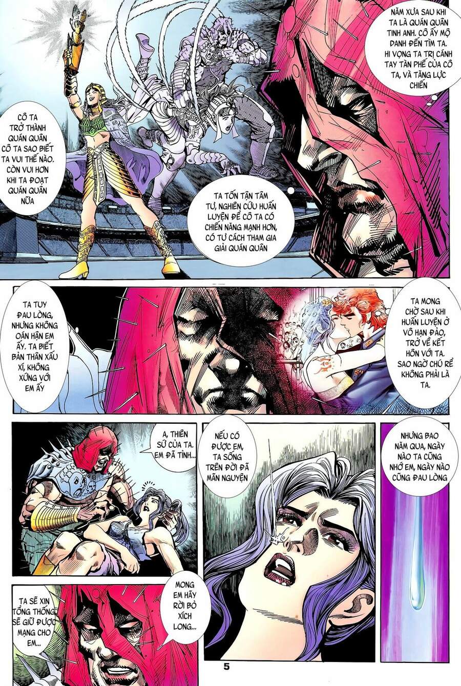 Truyện Tranh Long Hổ 5 Thế trang 8