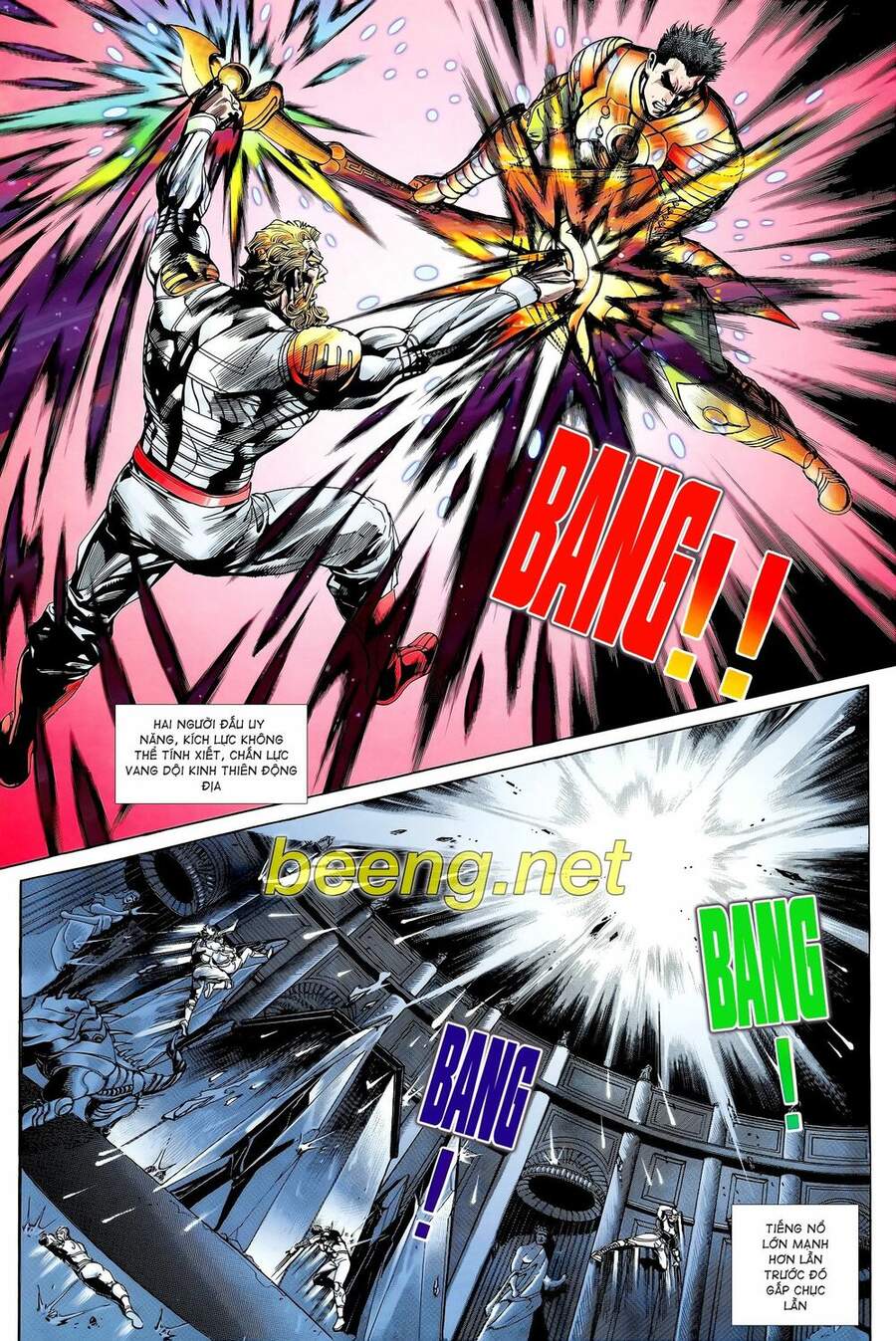 Truyện Tranh Long Hổ 5 Thế trang 8