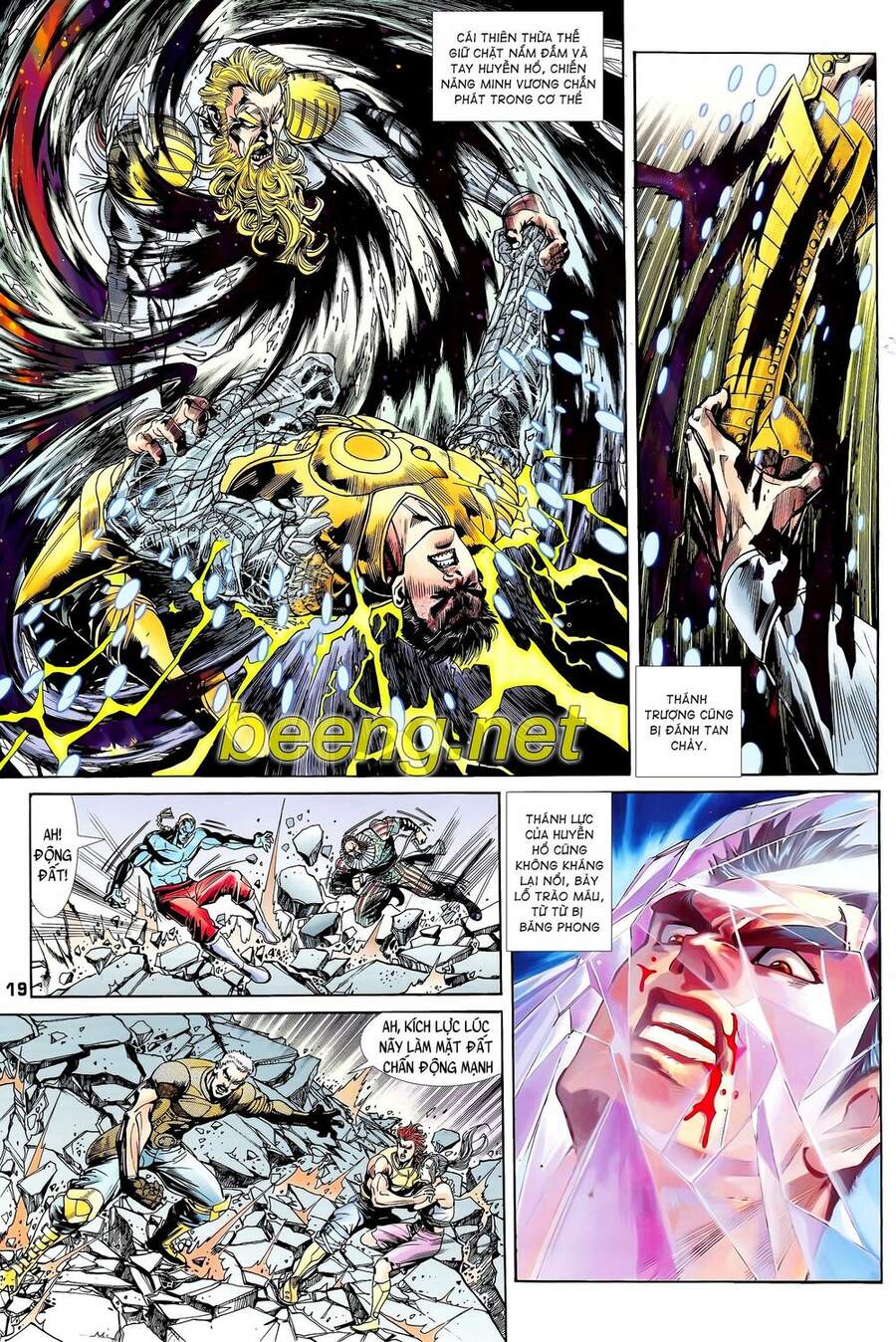 Truyện Tranh Long Hổ 5 Thế trang 8