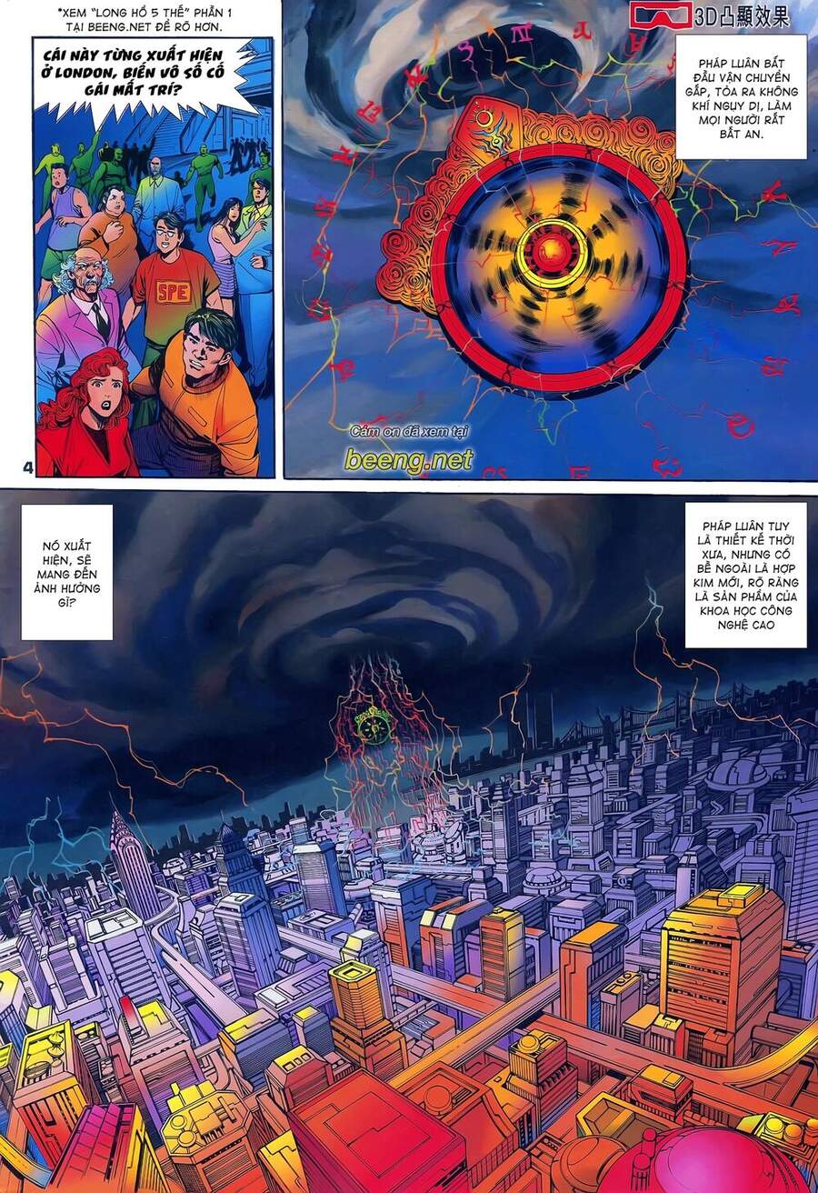 Truyện Tranh Long Hổ 5 Thế trang 8