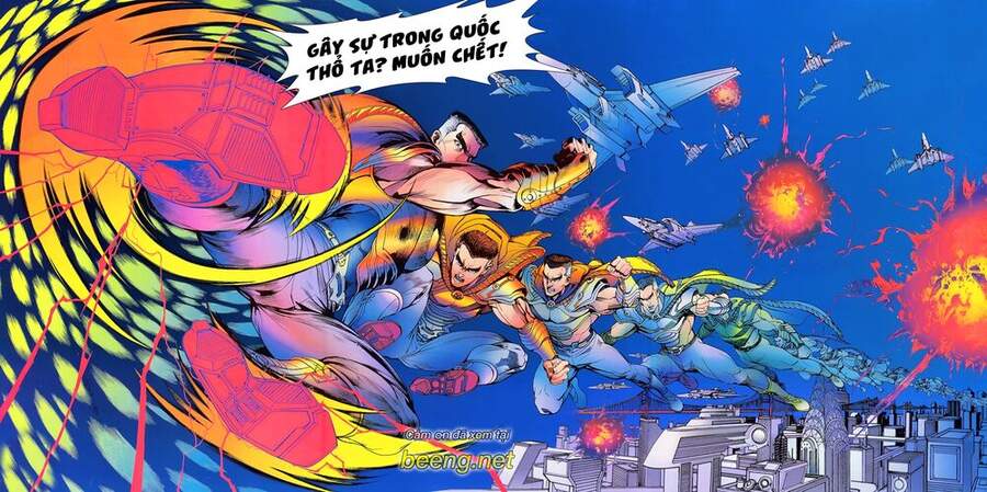 Truyện Tranh Long Hổ 5 Thế trang 8