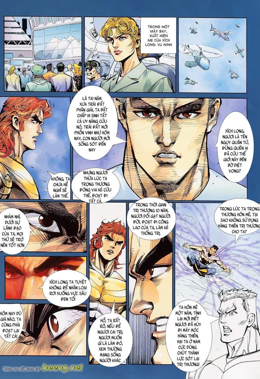 Truyện Tranh Long Hổ 5 Thế trang 8
