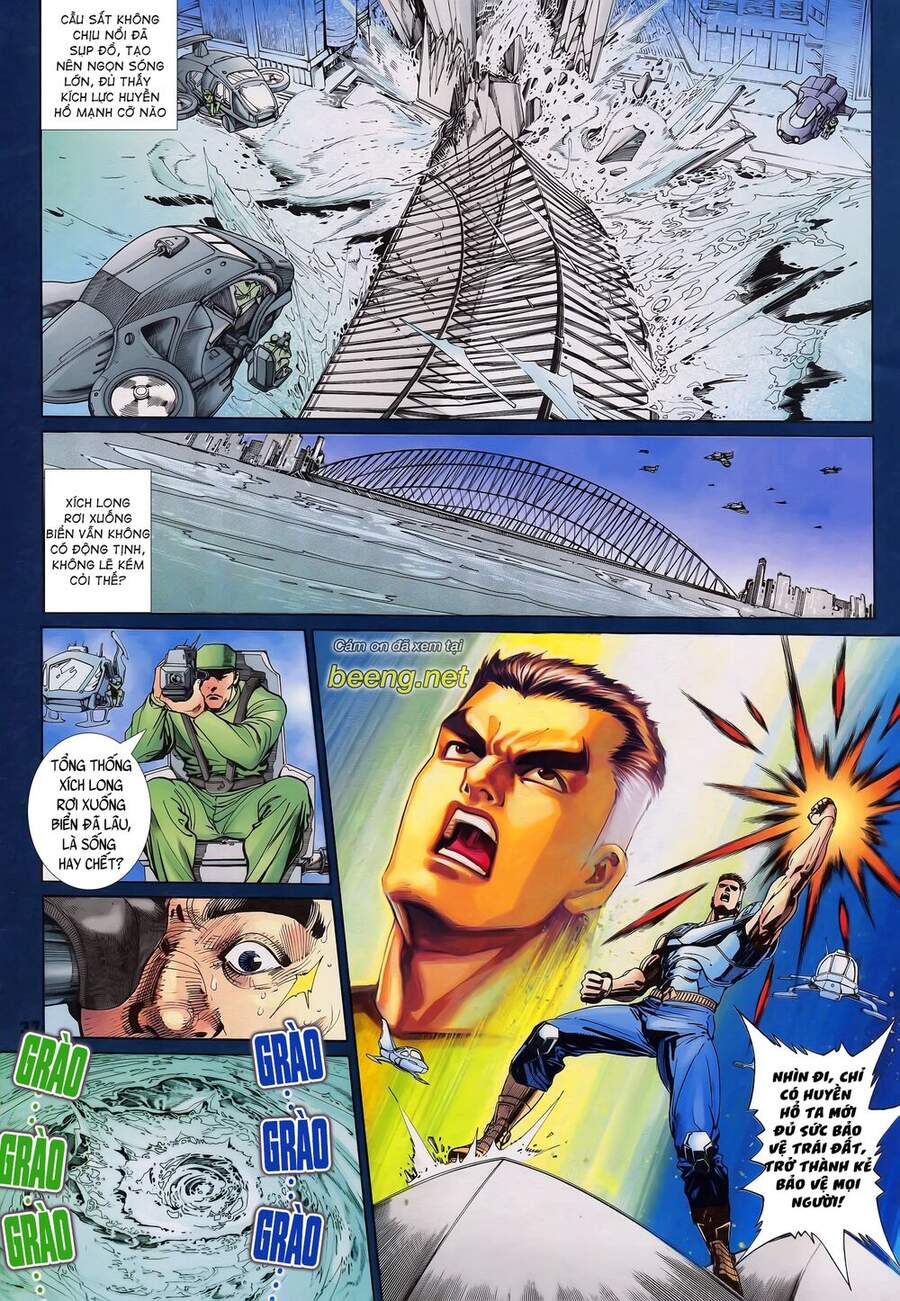Truyện Tranh Long Hổ 5 Thế trang 8