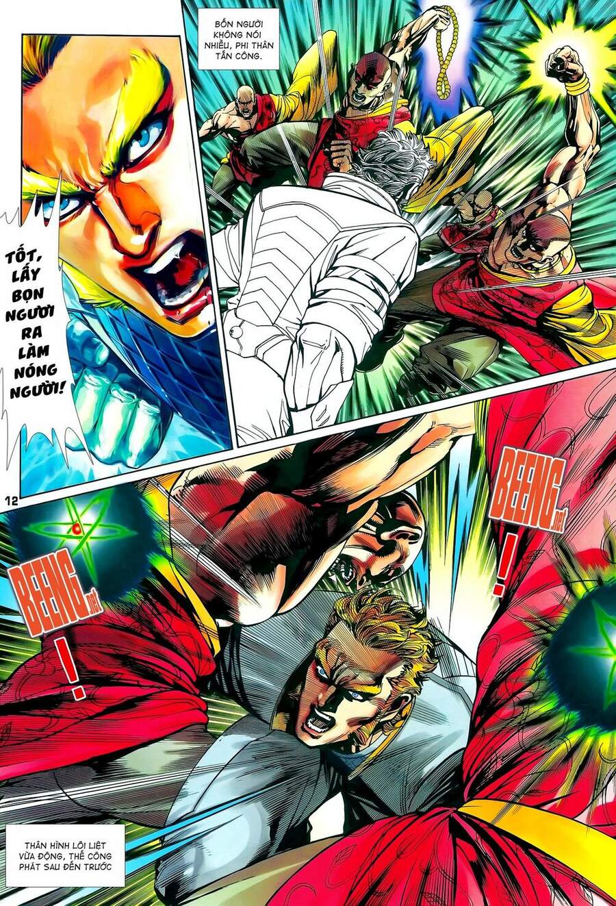 Truyện Tranh Long Hổ 5 Thế trang 8