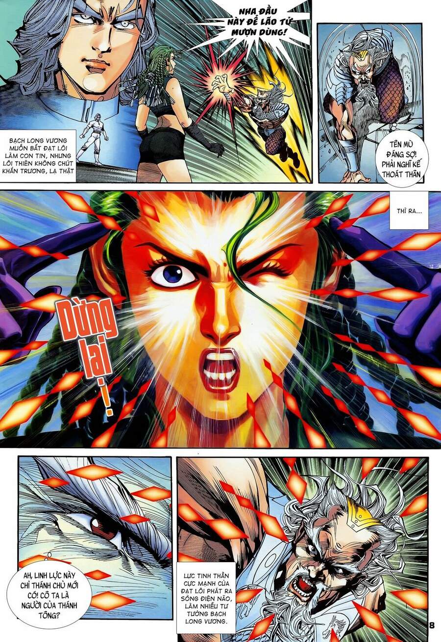Truyện Tranh Long Hổ 5 Thế trang 8