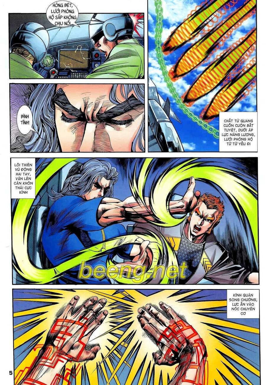 Truyện Tranh Long Hổ 5 Thế trang 8