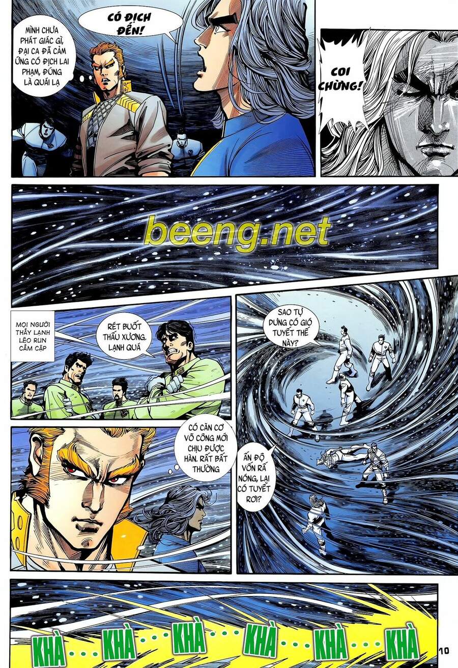 Truyện Tranh Long Hổ 5 Thế trang 8