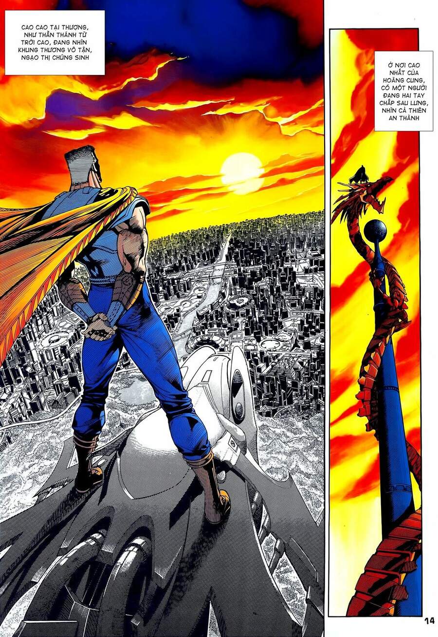 Truyện Tranh Long Hổ 5 Thế trang 8