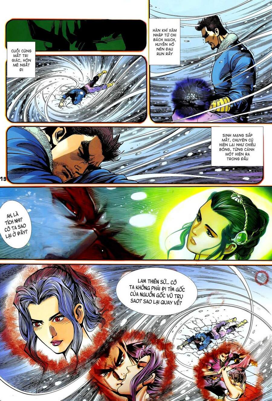 Truyện Tranh Long Hổ 5 Thế trang 8