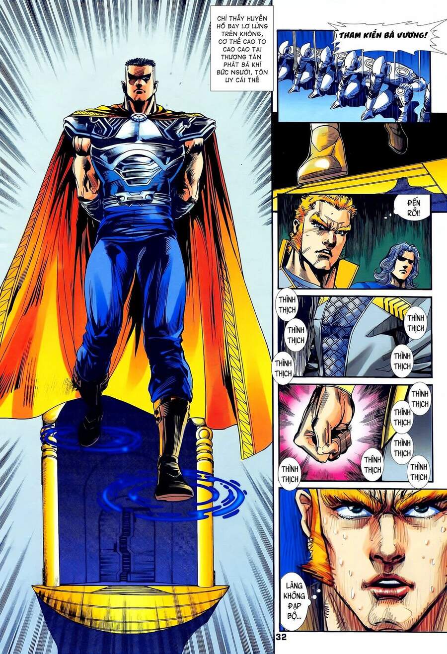 Truyện Tranh Long Hổ 5 Thế trang 8