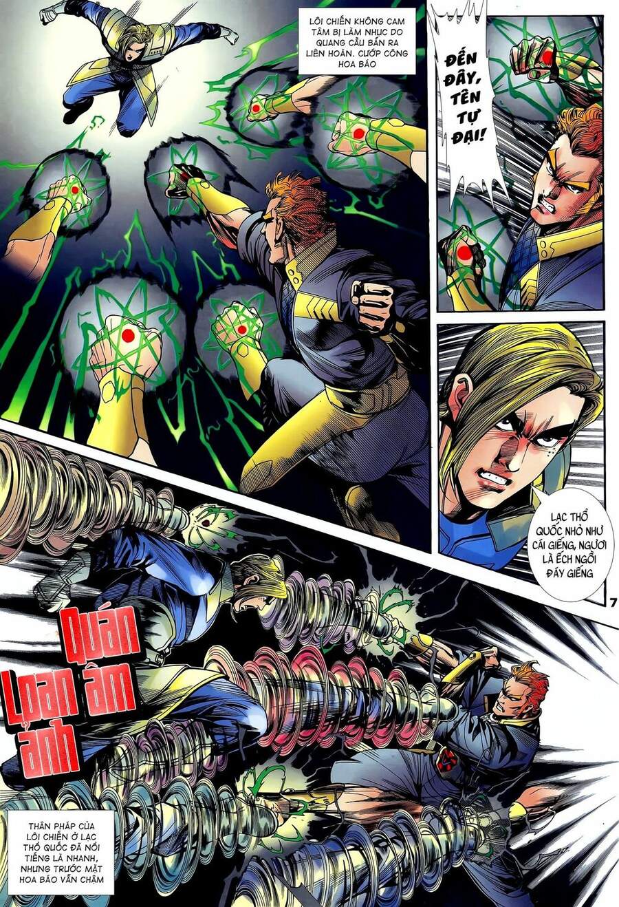 Truyện Tranh Long Hổ 5 Thế trang 8