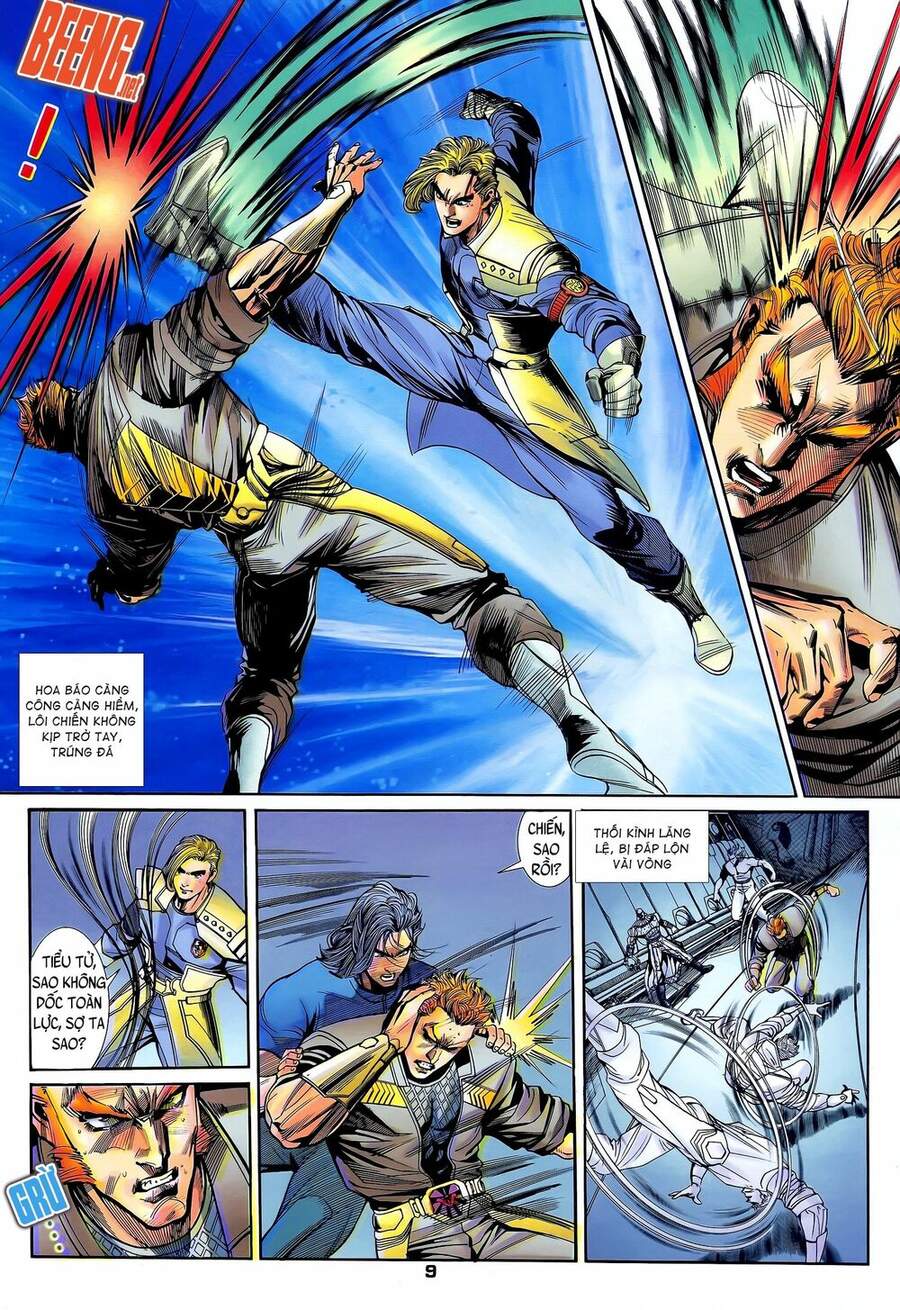 Truyện Tranh Long Hổ 5 Thế trang 8