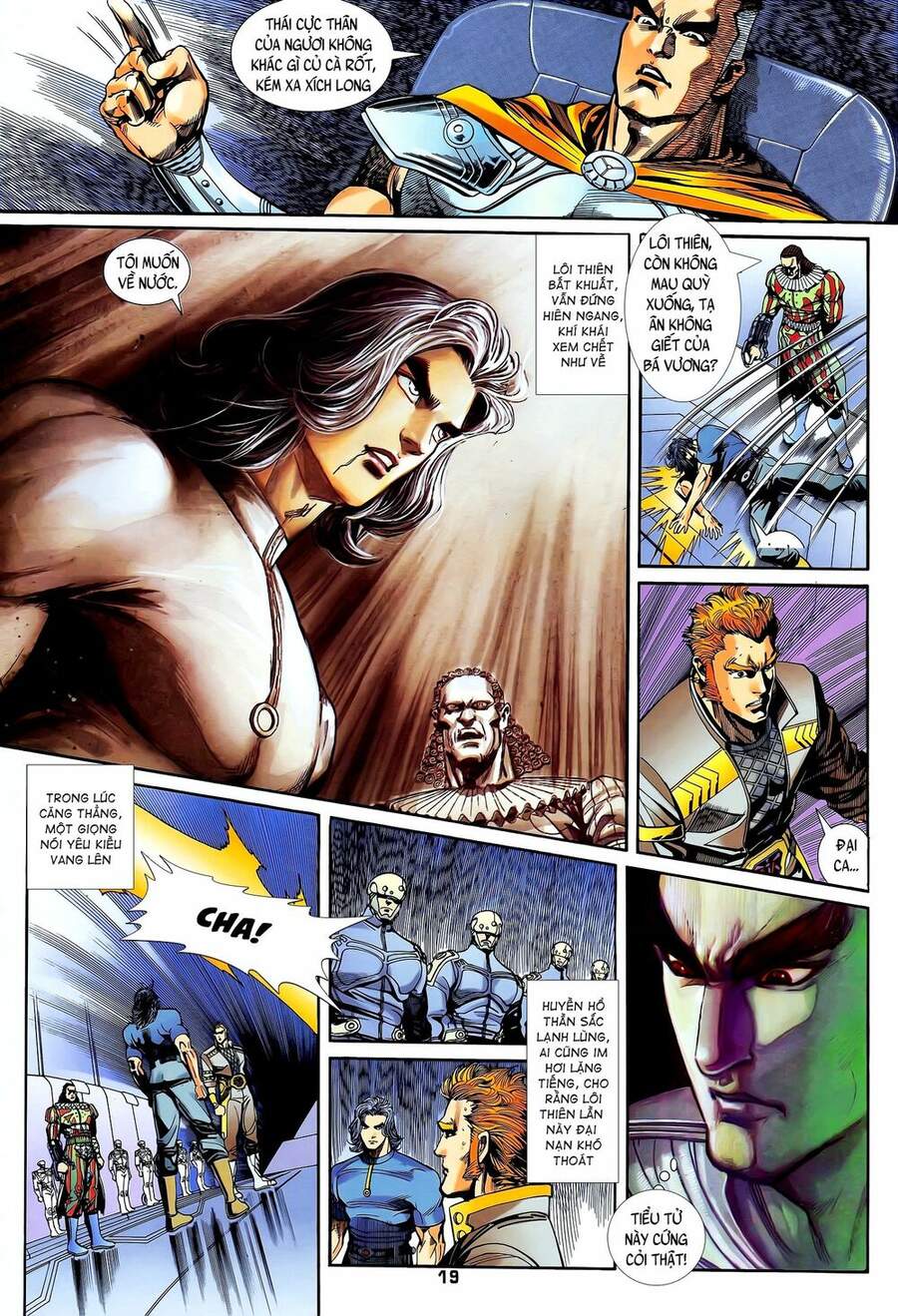 Truyện Tranh Long Hổ 5 Thế trang 8