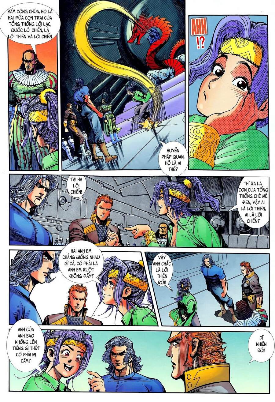 Truyện Tranh Long Hổ 5 Thế trang 8