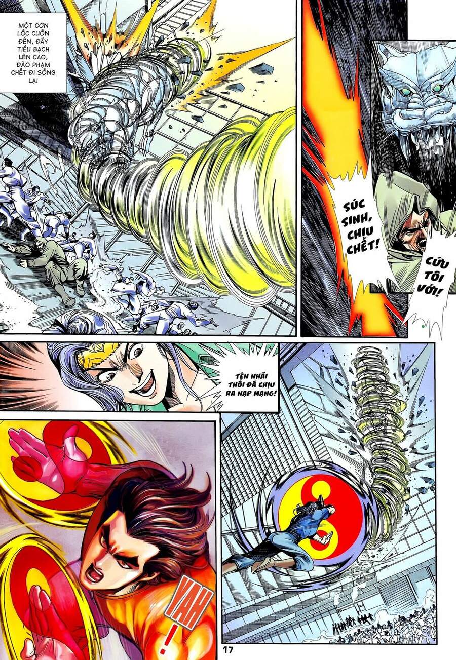Truyện Tranh Long Hổ 5 Thế trang 8