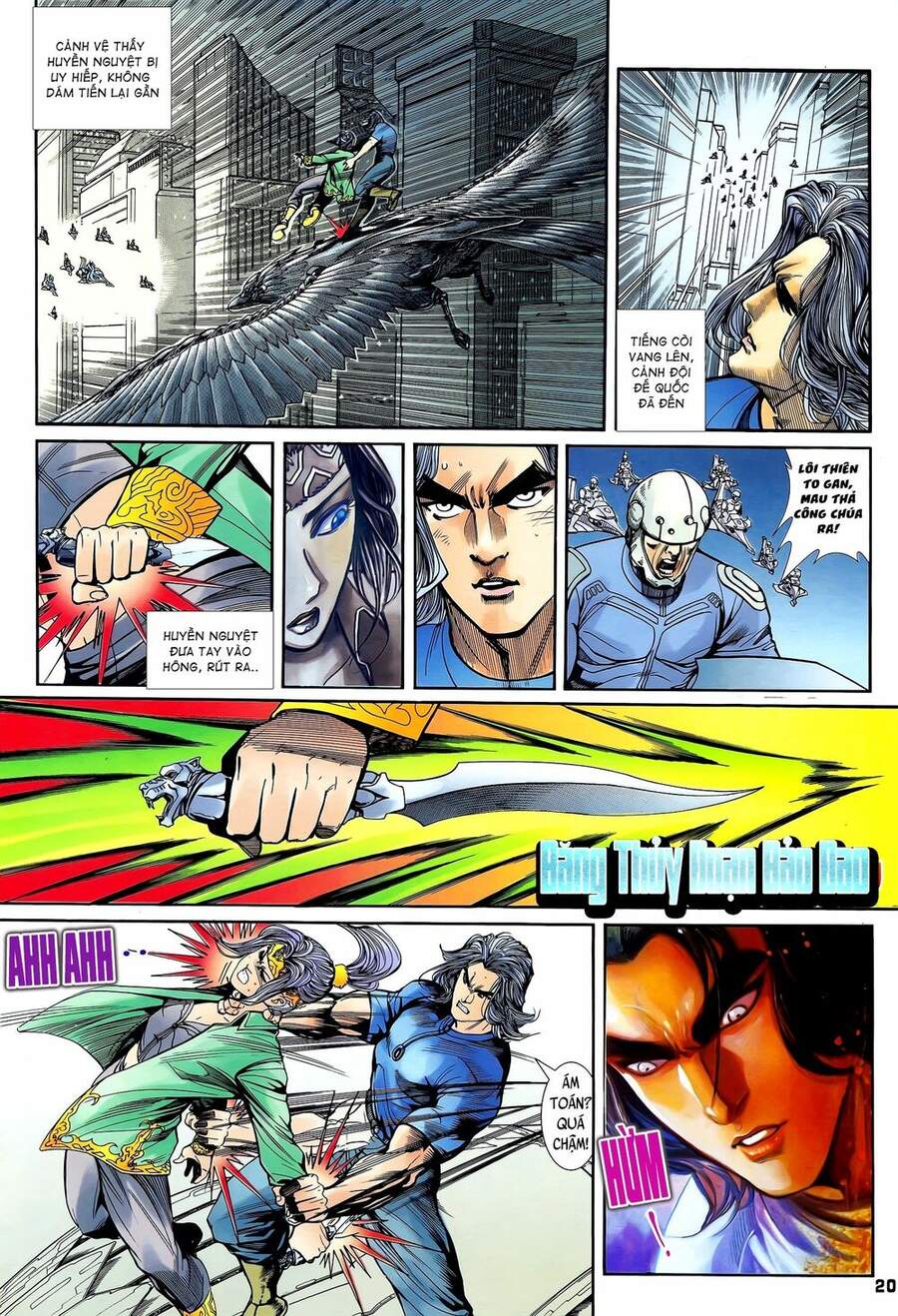 Truyện Tranh Long Hổ 5 Thế trang 8
