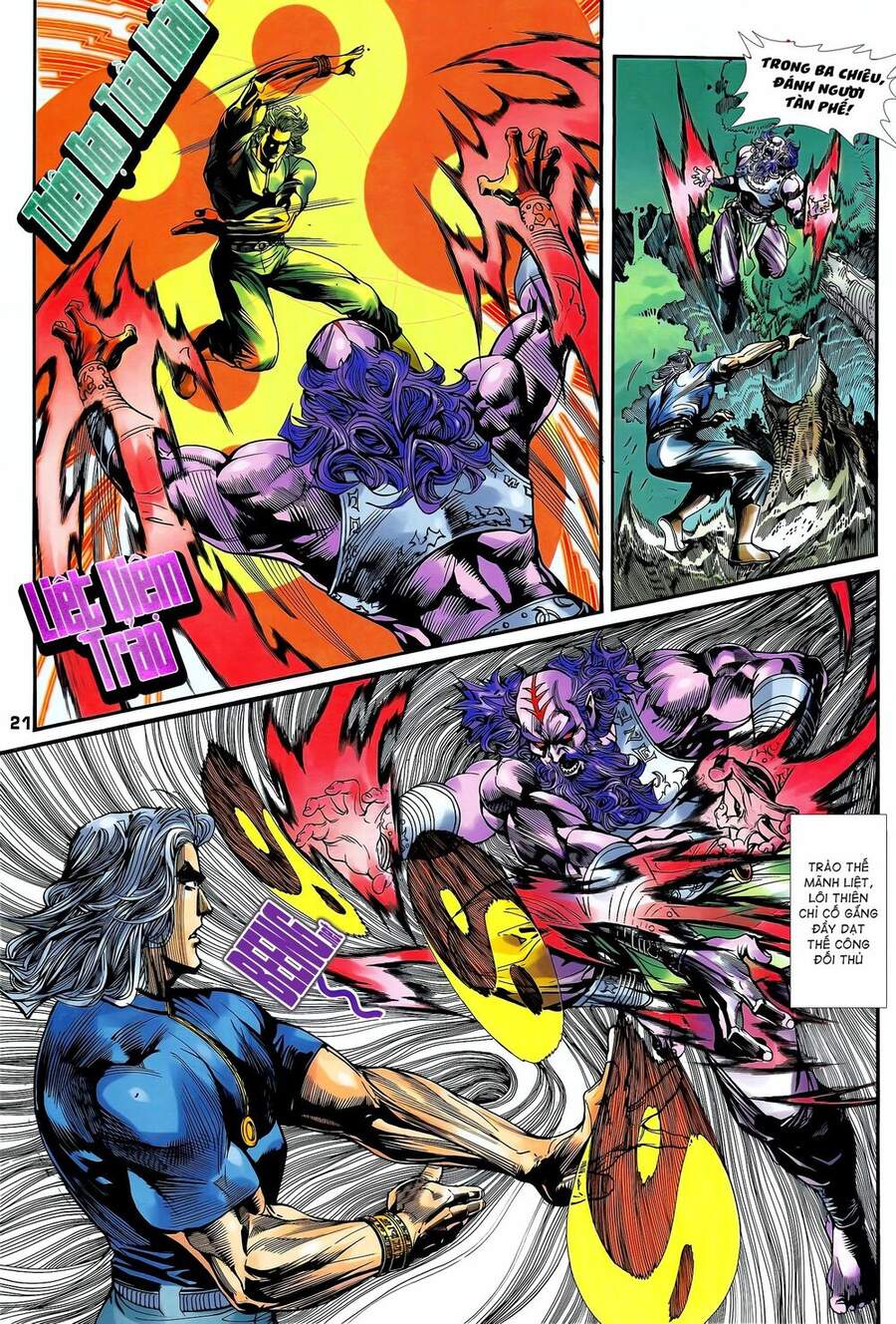 Truyện Tranh Long Hổ 5 Thế trang 8