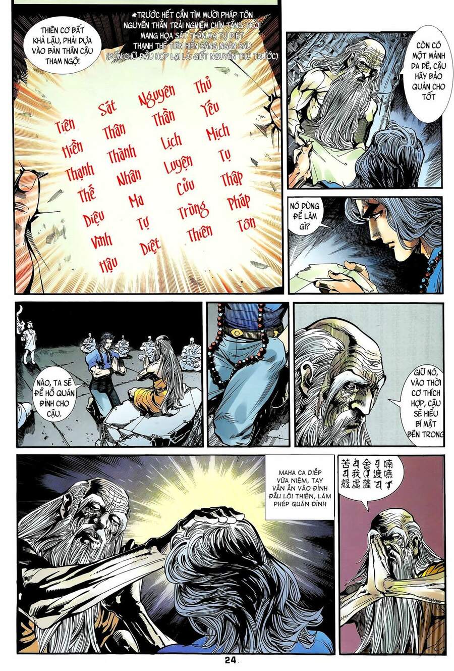 Truyện Tranh Long Hổ 5 Thế trang 8