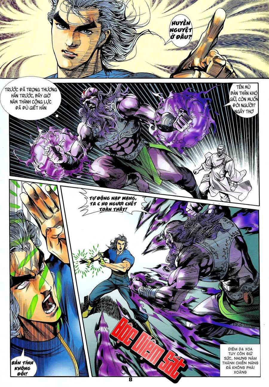 Truyện Tranh Long Hổ 5 Thế trang 8
