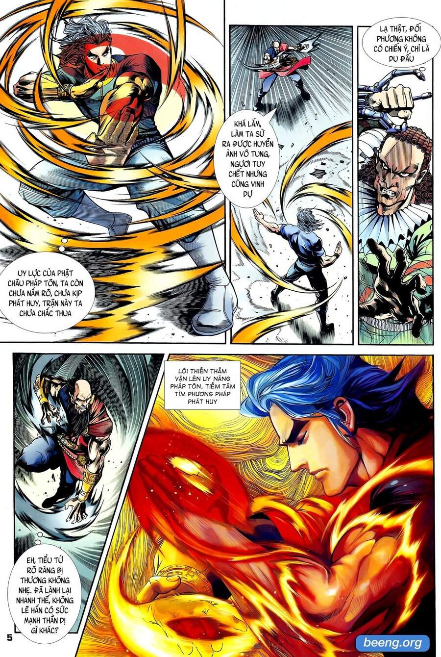 Truyện Tranh Long Hổ 5 Thế trang 8