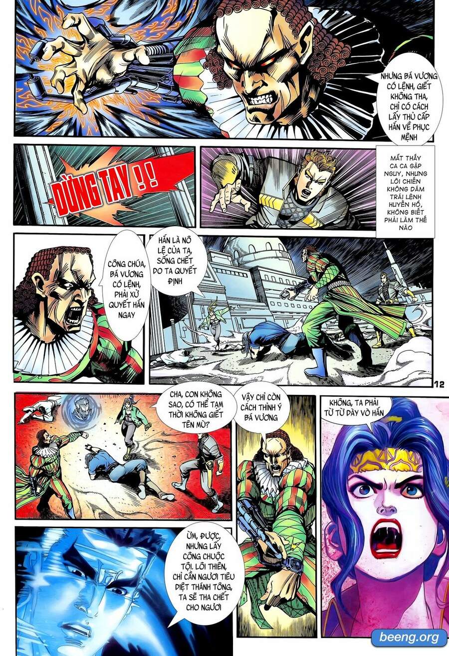 Truyện Tranh Long Hổ 5 Thế trang 8