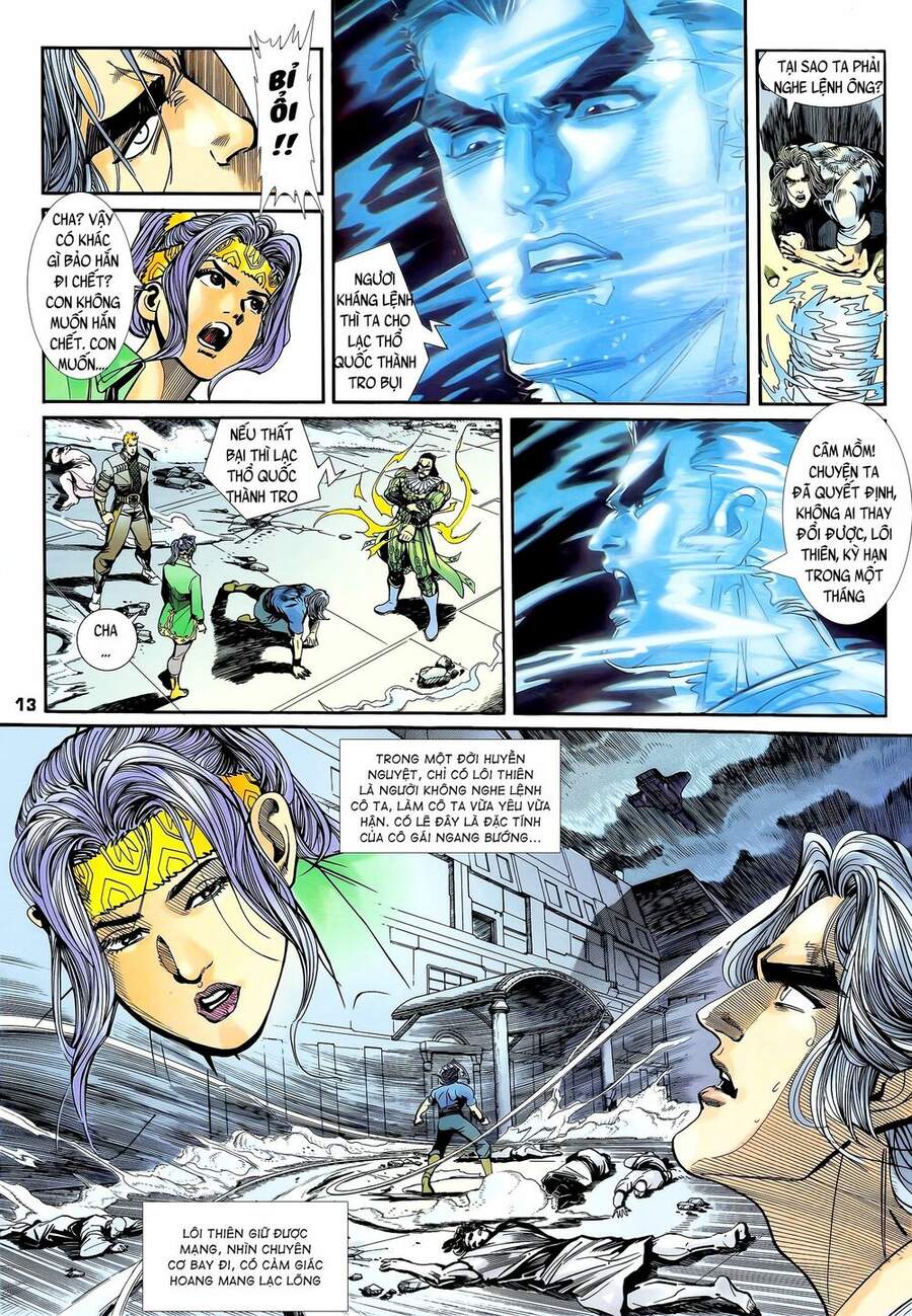 Truyện Tranh Long Hổ 5 Thế trang 8