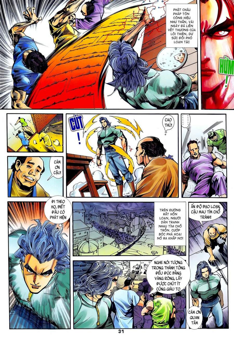 Truyện Tranh Long Hổ 5 Thế trang 8