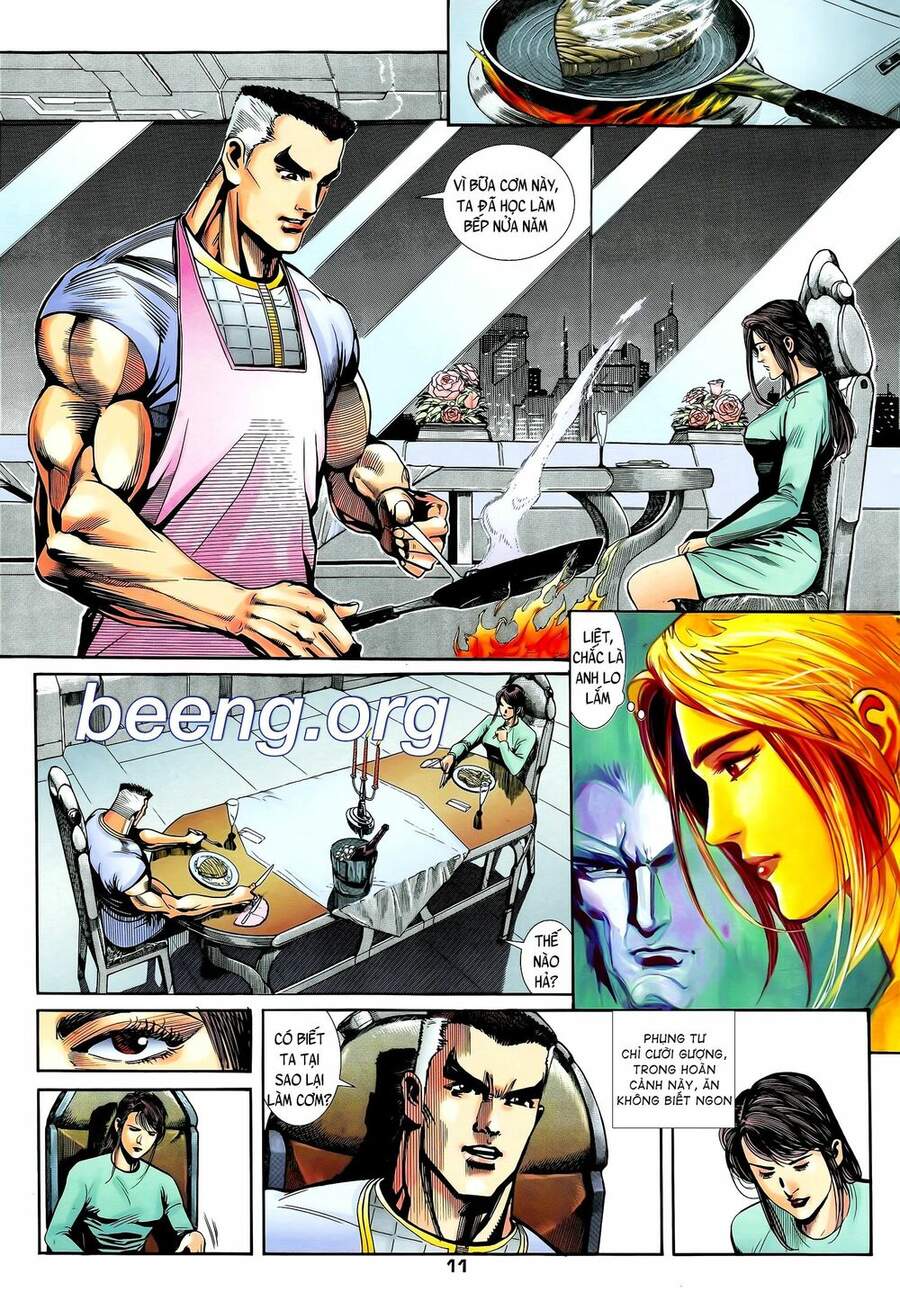 Truyện Tranh Long Hổ 5 Thế trang 8