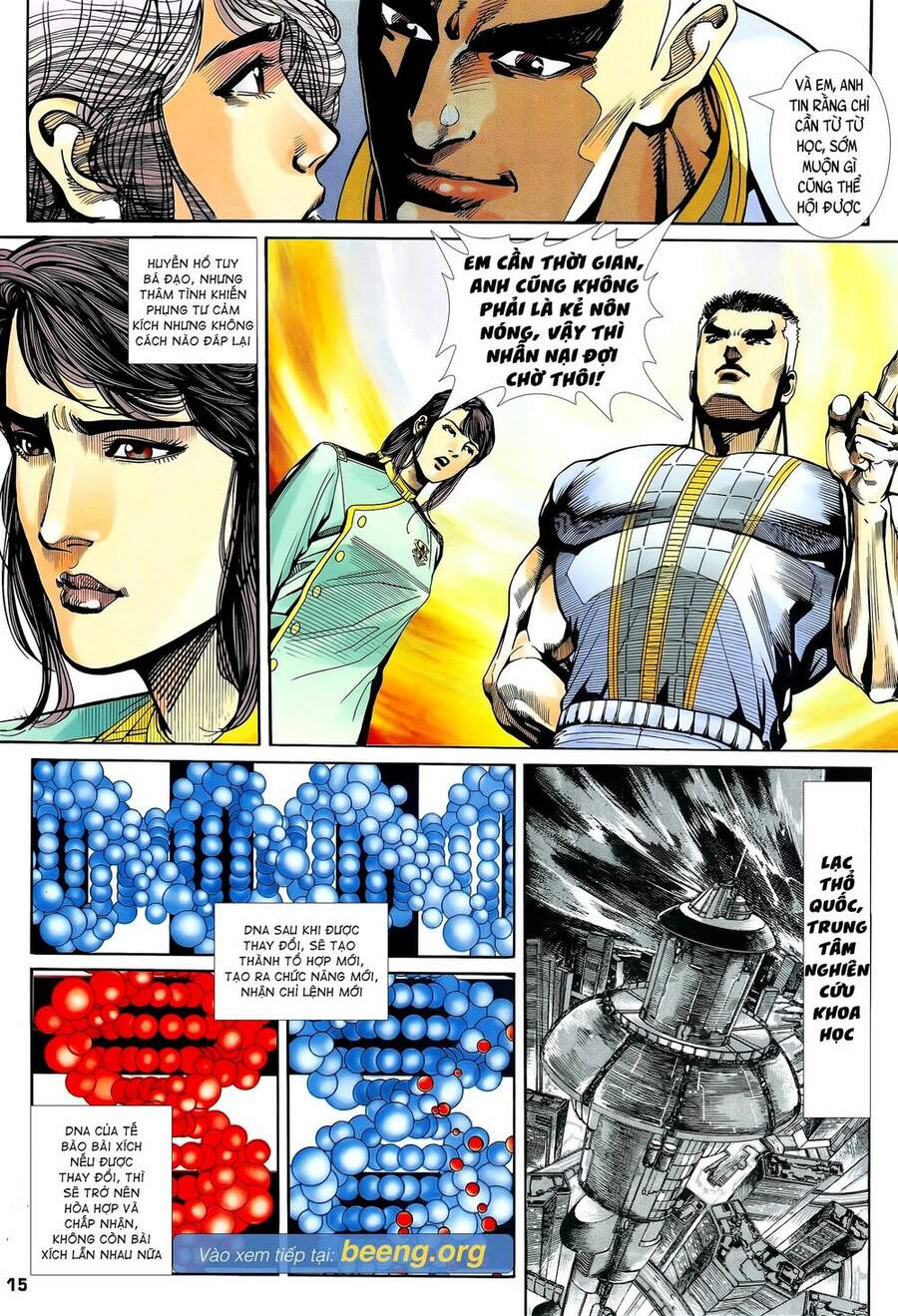 Truyện Tranh Long Hổ 5 Thế trang 8