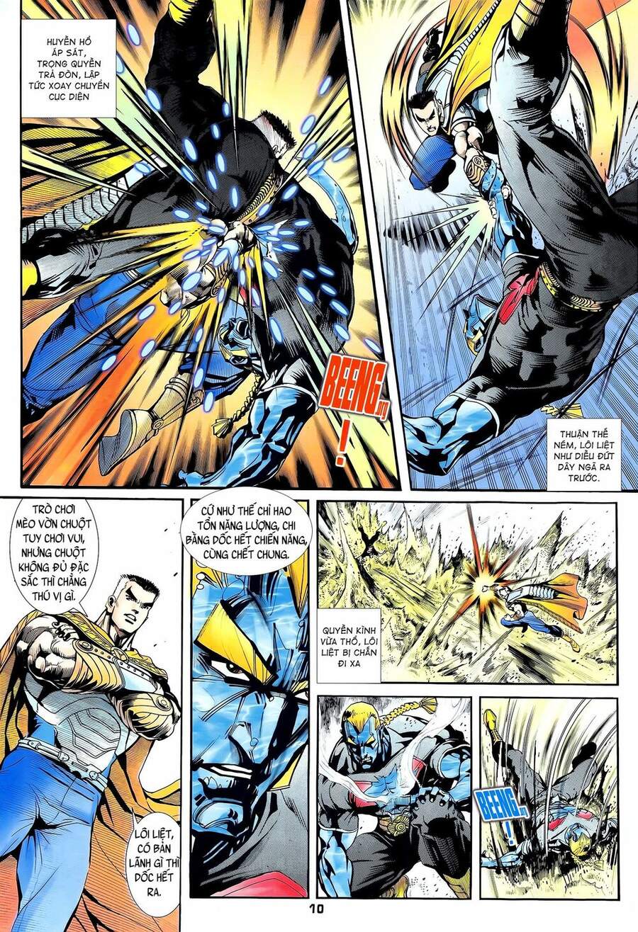 Truyện Tranh Long Hổ 5 Thế trang 8