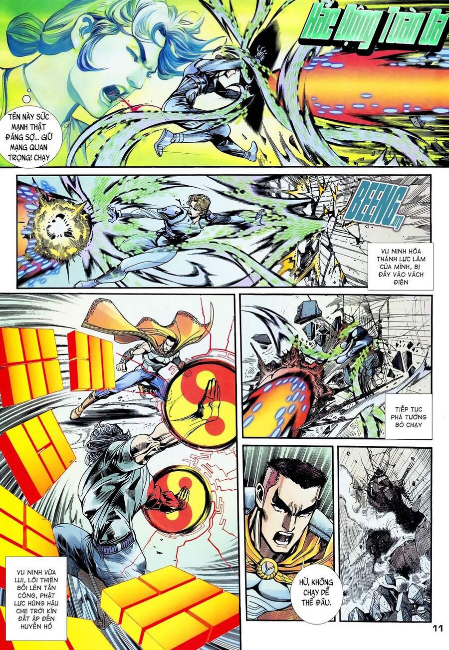 Truyện Tranh Long Hổ 5 Thế trang 8