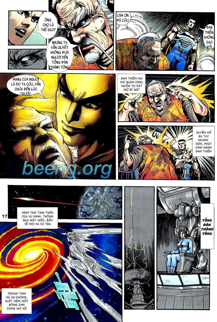 Truyện Tranh Long Hổ 5 Thế trang 8