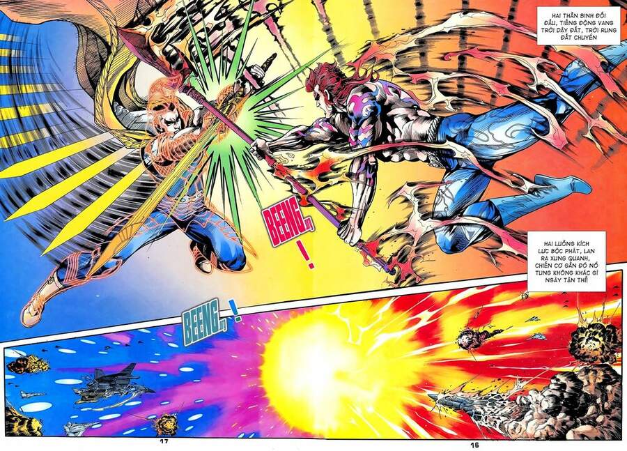 Truyện Tranh Long Hổ 5 Thế trang 8