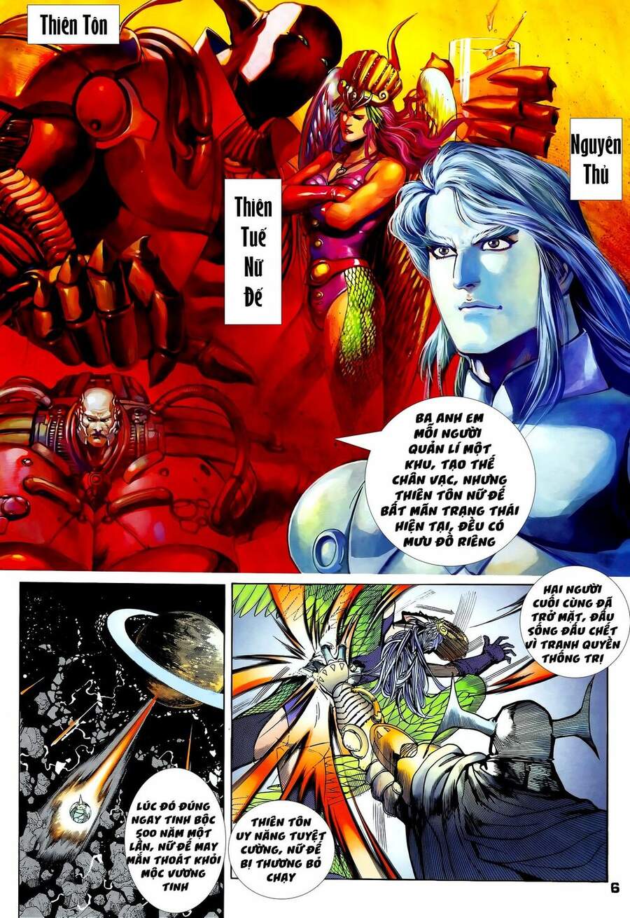 Truyện Tranh Long Hổ 5 Thế trang 8