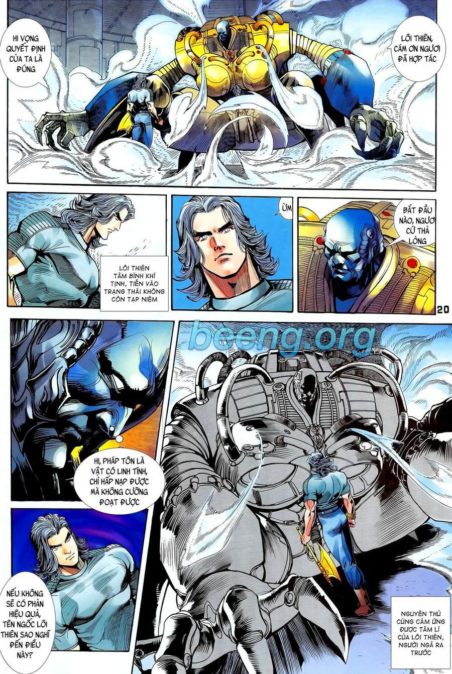 Truyện Tranh Long Hổ 5 Thế trang 8