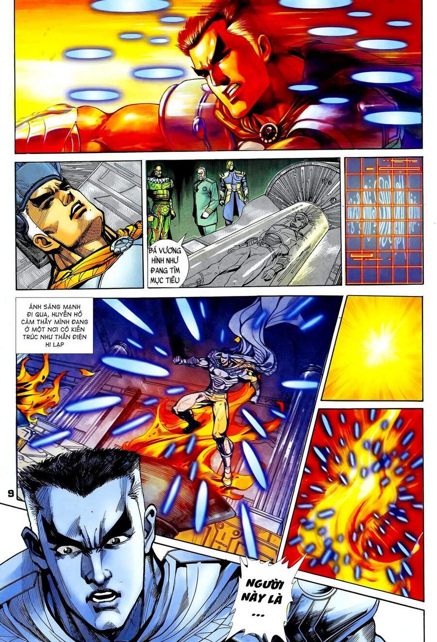 Truyện Tranh Long Hổ 5 Thế trang 8