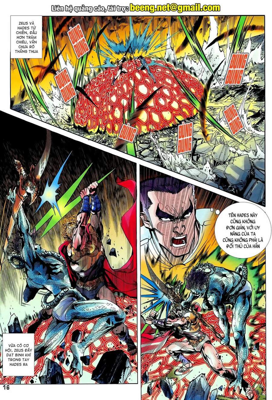 Truyện Tranh Long Hổ 5 Thế trang 8