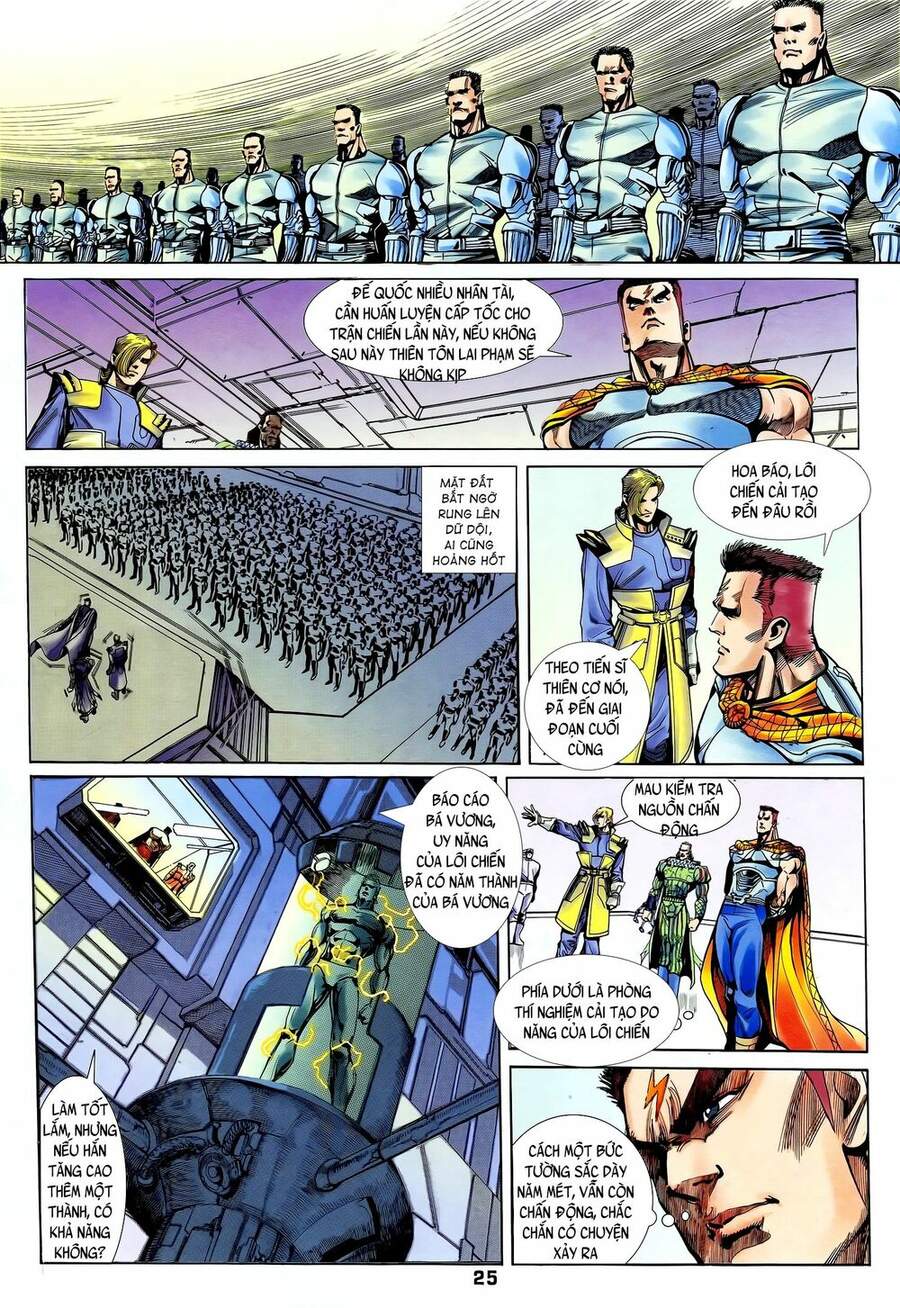 Truyện Tranh Long Hổ 5 Thế trang 8