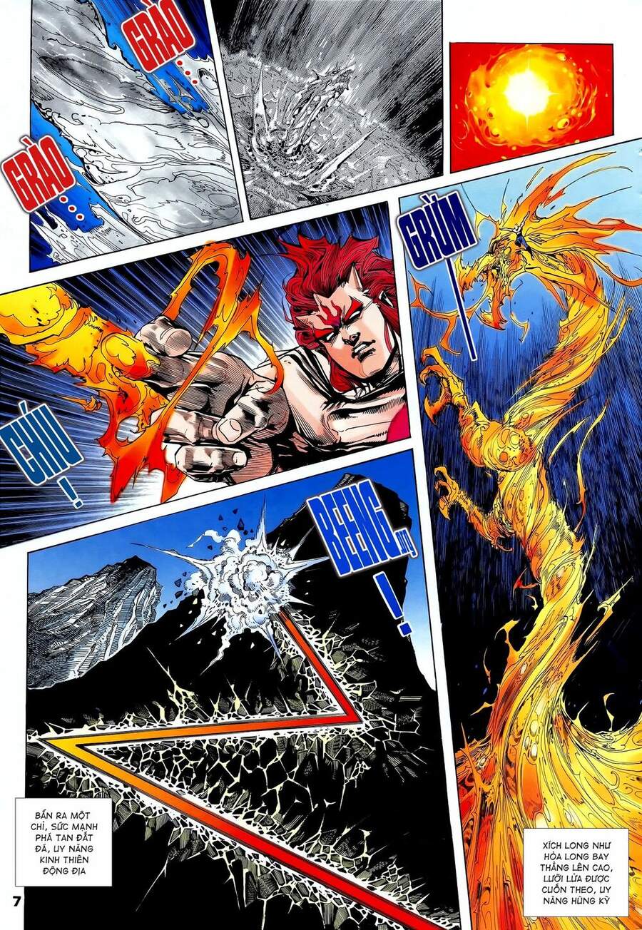 Truyện Tranh Long Hổ 5 Thế trang 8